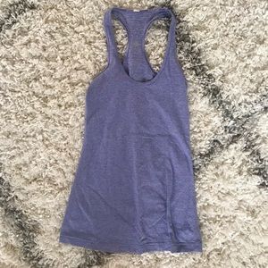Lululemon tank top blue/purple size 2